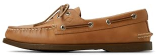 Sperry mäns autentiska original 2-ögon läder båtsko båt sko, Brun primär – multi, 7 Wide