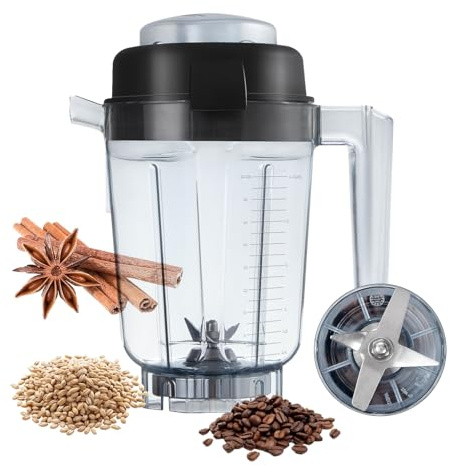 Behälter für trockene Körner für Mixer – perfekt zum Mahlen von trockenen Zutaten, ideal für die Verwendung zu Hause und in der Küche