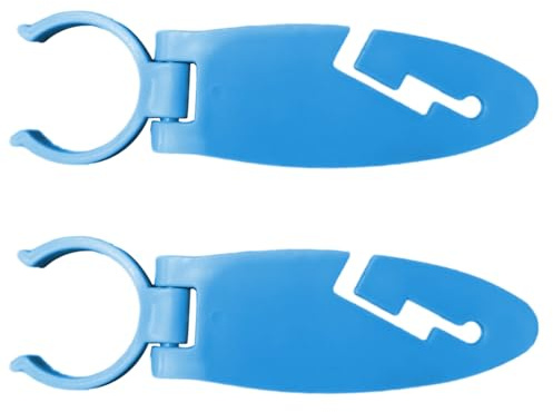 Generisch Paddelboard Clips | 2er Set Verstellbare Klemmhalterung Für Stand Up Paddle Boards | Einfache Montage Befestigungsclips, Wassersportzubehör Für Damen, Herren, Jugendliche & Sportler