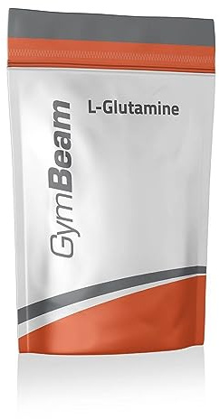GymBeam L-Glutammina in Polvere, Amminoacidi Essenziali, Metodo di Fermentazione Delicato, Glutammina, Gusto Neutro, Sintesi Proteica nei Muscoli, Amminoacidi Essenziali in Polvere (Neutro, 1000 g)