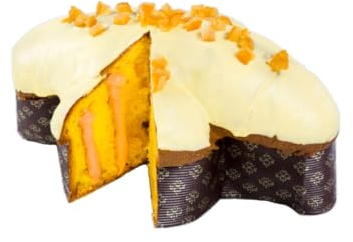 Tesori Di Sicilia Colomba Artigianale ai Mandarini di Sicilia Incartata a Mano, Colomba a lievitazione Naturale 1Kg, Idea Regalo Pasquale