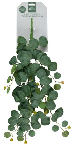 Trailing Leaf Stem - Eucalyptus - This Artificial Leaf Stem Can Be Used To Update Arrangements And Hanging Baskets, Or In Vases And Planters