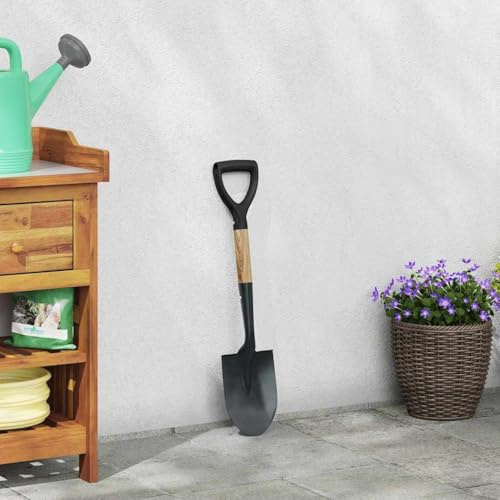 Genérico Pala Negro 68,5 cm Acero con Recubrimiento y Madera Sólida,Casa y jardín,Jardín,Jardinería,Herramientas de jardín,Palas y Picos,42019412