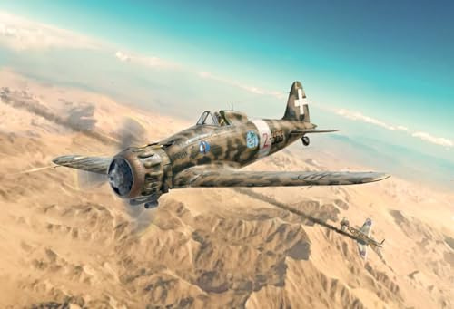 Italeri 2767 1:48 Macchi MC. 200 Series XXI-XXIII - Kit da costruzione, modellismo da pavimento, fai da te, hobby, incollaggio, kit in plastica, dettagliato, multicolore