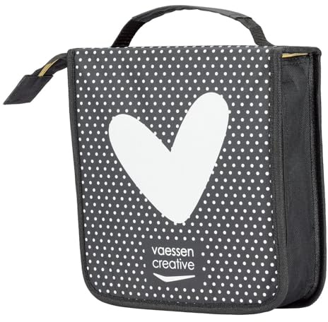 Vaessen Creative Raccoglitore con Tasche e Fogli Magnetici per Ordinare e Riporre Fustelle, Timbri e Cartelle per embossing
