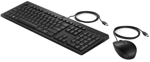 HP 225 Wired Mouse and KB EMEA-INTL