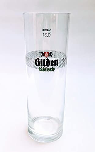 Gilden Kölsch Vasos de 0,3 l, vasos de cerveza, vasos para cola, bar, gastro, 1 unidad