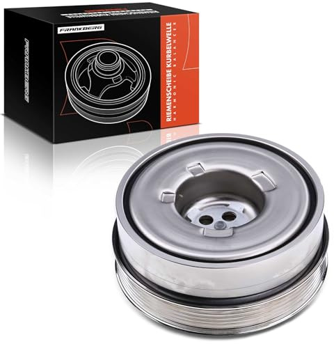 Frankberg Riemenscheibensatz Kurbelwelle Schwingungsdämpfer 11232384185 | Kompatibel mit X1 F48, M.i.n.i Cabriolet F57, 2 Gran Tourer F46, M.i.n.i F56, 2 Active Tourer F45, M.i.n.i Clubman F54