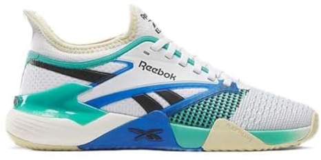 Reebok Baskets Nano Court pour Femme, FTWR Blanc patiné Blanc Unlshd Vert, 40 EU