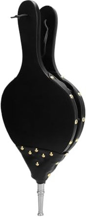 Vocdikficy Soplador de Aire para Cocinar Al Aire Libre, 15,7 X 7 Pulgadas, Fuelle para Chimenea, Soplador de Aire Manual de Madera para Barbacoa, Chimenea, Soplador de Aire