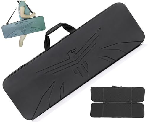 Waffenkoffer Fuir Langwaffen, Hard Rifle Case Waffenkoffer Für Gewehre Mit Foam Gewehrkoffer Frei Zu Schneiden Gewehrtasche Waffenfutteral Ganz Einfach Zu Tragen