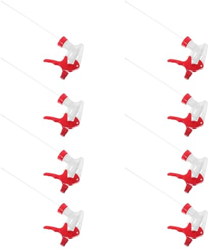 TOYANDONA Adjustable Spray Nozzle Replacement with Trigger Sprayer 12pcs Lightweight Plastic Material for Garden Hose and Spray Bottles for Gardening and Outdoor Use