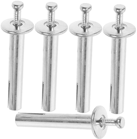 SEWACC 10pcs Heavy Duty Drive Nail In Expansion Anchors Concrete Fasteners for Fixing Quick Installation for Masonry Brick Drywall Projects