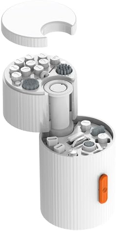 Kit de Nettoyage de Clavier – Brosse Portable, aspirateur de Clavier, Outils de Nettoyage en Profondeur, Multifonction pour enlever la poussière, Accessoires informatiques pour téléphone Portable