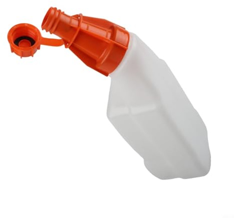Botella mezcladora de combustible para maquinaria de jardín de 1 litro con proporciones precisas para un rendimiento y uso óptimos