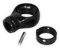 DIWARO.® Kugelöse aus Kunststoff | RAL 9005 (schwarz) | Bohrung 12mm | Querbohrung 4mm | Kegelradgetriebe, Schneckengetriebe, Markise