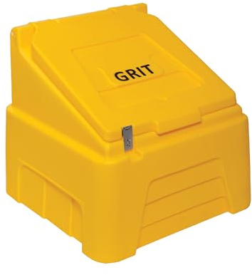200L/400L Grit Bin Rock Salt Durable Containers Ultra Heavy Duty (200L)