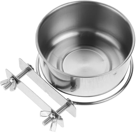 Gadpiparty Ciotola Rialzata Per Cani in Acciaio Inox Ciotola Sospesa Per Cibo e Acqua Vassoio Per Alimentazione Per Cani e Gatti Risparmio Di Spazio e Facile Da Pulire