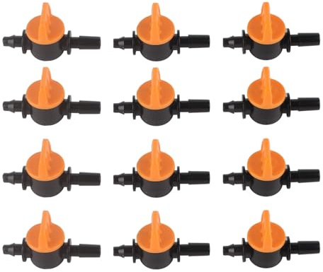 Rengue Droppbevattningsventil 4/7 Mm, 6 Mm Ytterdiameter, | PP-material, 0,2 Tum Kontakt, Enkel Installation, Bevattning Av Växthusgräsmattor, Lång Livslängd