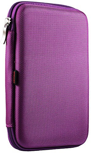 Navitech housse violet étui durable pour iRULU 7 inch Phablet