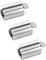 QWORK® 3 pièces presse tube dentifrice, presse dentifrice en acier inoxydable avec fonction de support, économise du dentifrice