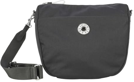 Joop! - Schultertasche Damen, Umhängetasche in Schwarz, Handtasche mit Reißverschluss