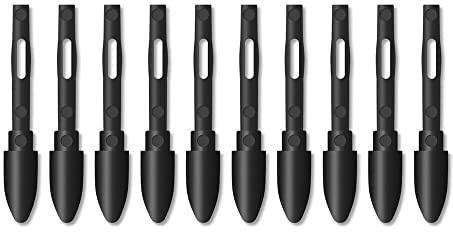 10 Pcs Stylus s Pen Nibs Tips Replacement for HUION PN05 for Digital Pen PW500 PW507 for Graphics Tablet Q620M HS611 Kamvas Pro 16/12/13 Kamvas 20