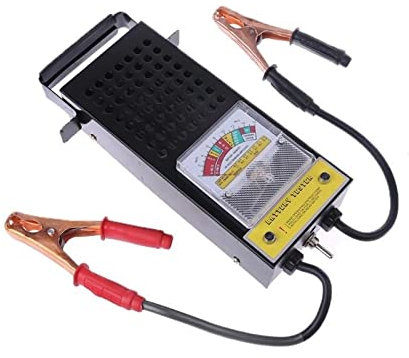 Cargador de goteo inteligente Probador de carga de batería de coche de 6V y 12V, probador de descarga de alternador for batería de ácido de plomo de GEL AGM, acumulador de camión de coche 80AH 100AH ​