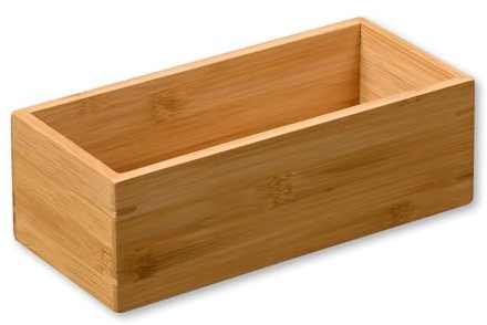 Kesper Aufbewahrungsbox aus Bambus, Farbe: Braun, Maße: 24x11x8 cm, 57404