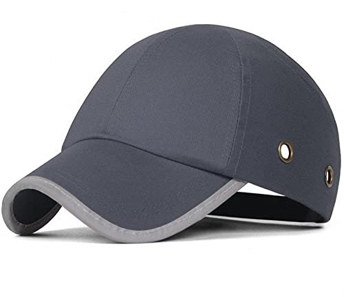 Zghhc Bump Cap-Casco Protector De Seguridad para Trabajo, Gorra De Béisbol Dura, Gorra De Casco De Béisbol para Tienda De Fábrica, Protección para Cabeza