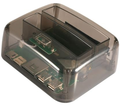 DIYEAH Estación De Acoplamiento Lector De Disco Duro Multifunción Color Transparente Base De Disco Duro para Computadora Compatible y Ssd