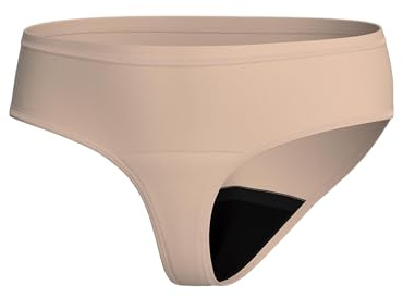 IMPETUS Womens Menstrual Underwear, Premium Period Panties, Briefs Hipster High Regular Waist, High Absorbency Leakproof Knickers