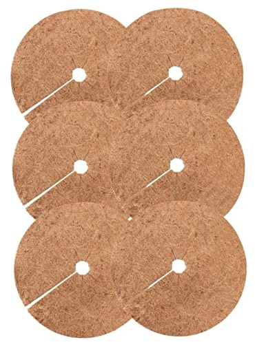 Nuiorfty Tapis de Protection d'anneau de paillis Tapis Disque d'arbre Couvercle 'Anneau contrôle des Mauvaises Herbes pour Plan