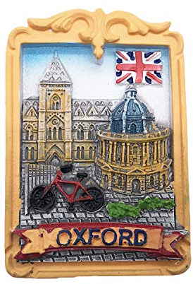 Oxford University 3D UK Kühlschrankmagnet Tourist Travel Souvenirs Handgemachte Harz Handwerk Magnetische Aufkleber Home Küche Dekoration Kühlschrankmagnet Sammlung Geschenk