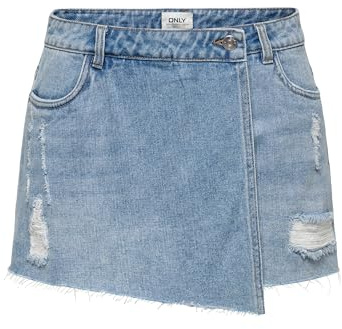 ONLY Female Jeansrock ONLTEXAS Denim Kurzer Rock
