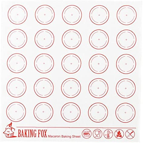 Fopytu Tapis de Cuisson en Silicone antiadhésif, doublures de Plateau de Four réutilisables, Fabrication de pâtisserie/Macaron/gâteau/Biscuit/Pain, pour Tapis de Table antidérapant