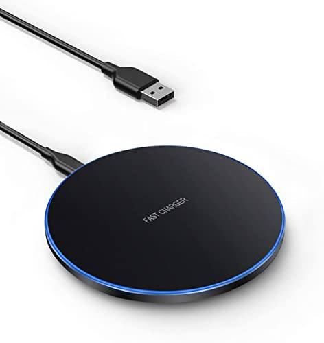 Fast Wireless Charger,20W Max Wireless Charging Induction Pad,Black