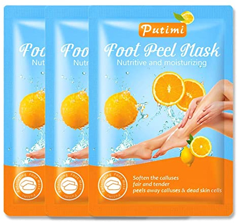 P-Beauty | Premium Fußmaske für Extremen Hornhautentfernung | Fußpflege-Lemon-Socken für Geschmeidige Baby-Füße | Intensive Feuchtigkeitspflege | Einfach Fußpeeling | Spa-Erlebnis zu Hause | 3 Paar
