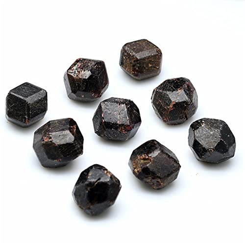 CZAOINCU Cristal Naturel Brut 100g Grenat Rouge Naturel Pierre Brute Quartz Cristal Gravier spécimen Pierre précieuse en Vrac Collecte à Domicile