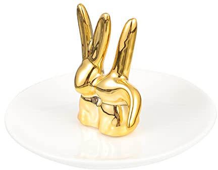 Holibanna 1pezzi Vassoio Decorativo Per e Accessori Portaoggetti Design Per Vassoio Svuotatasche Per Chiavi Monete e Cosmetici