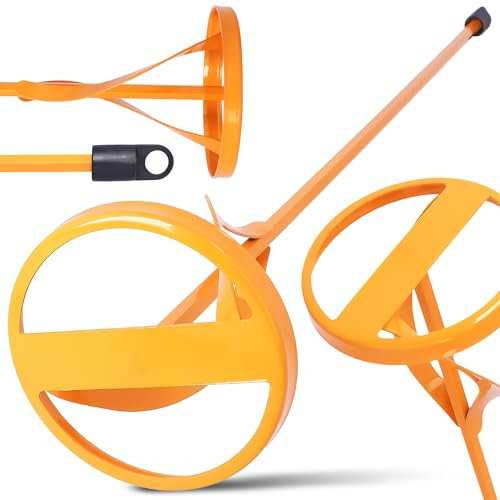 Farbmischer Farbrührer 100x600 mm Rührstab Rührkorb Rührquirl Wendelrührer Mischer Putzmischer Farbe Lacke Lasuren HEX Sechskant-Schaft Bohrmaschine Edelstahl