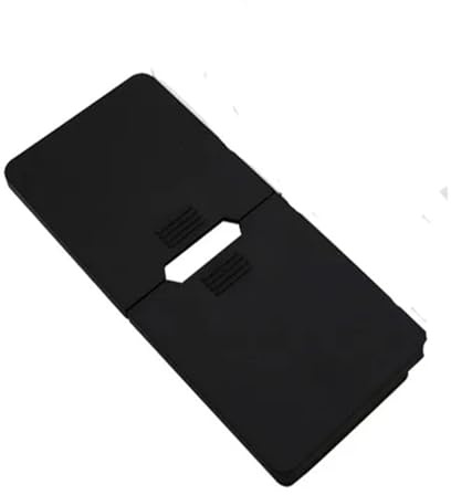 MIUYTRN Scrivania da ufficio Copri foro for cavo Rettangolo Passacavo Mobili Mobile TV Riunione Tavolo for computer Porta di stoccaggio Porta linea cuicui(schwarz)