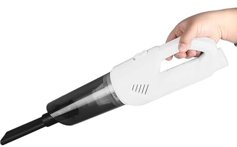 Fdit 20000Pa Potente Aspirazione, Aspirapolvere per Auto Portatile a Corda, Silenziosa USB Mini Aspirapolvere Portatile Ricaricabile, Purifica Aria, Filtri Lavabili