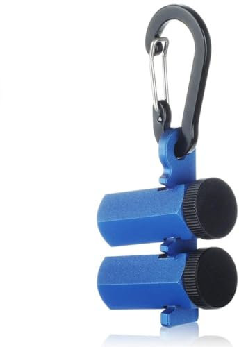 2Pcs Aluminum Alloy Stair Layout Tools, With Holder And Carabiner For Easy Access And Storage