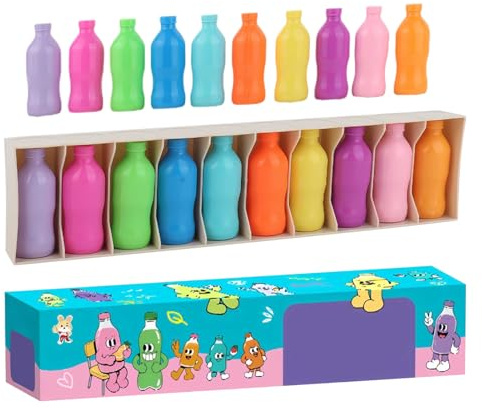 Genérico Juego de Memoria para Emparejar - Juego para Emparejar Botellas | Educativo con Actividades De Aprendizaje para Aula Playa Familia Fiesta Niños Niñas Pícnic Patio