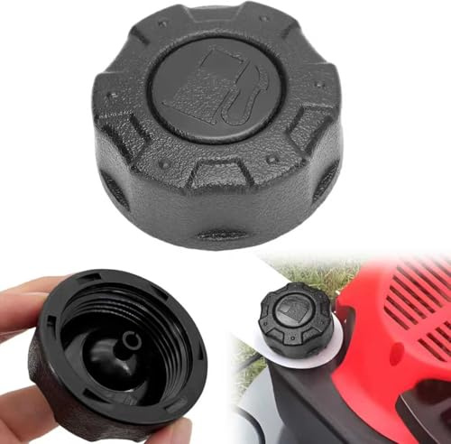 CUVZORA Tankdeckel für Rasenmäher, Kompatibel mit AL-KO Motor PRO 140/QSS OHV/PRO 160/QSS OHV, für Loncin Stiga Tankstutzen, für Tankverschluss Rasenmäher 411919