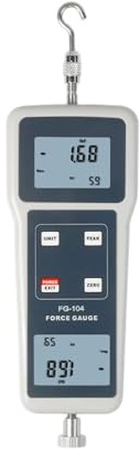 Misuratore di forza di trazione e spinta digitale FG-104 Dinamometro portatile da 1K a 100K for prove distruttive di trazione e compressione in laboratorio Prove varie(FG-104-5K)