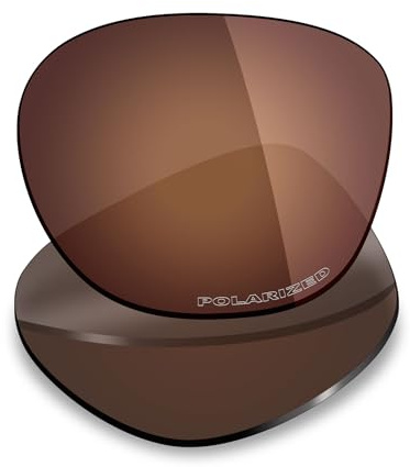 Mryok + Verres de rechange Resist SeaWater pour lunettes de soleil Oakley Latch - Opt, Ok+ Marron bronze polarisé, Latch
