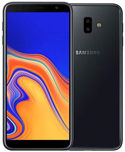 Samsung SM-J610F Galaxy J6+ Dual SIM Smartphone (Display 15, 26 cm (6 Zoll), 13 MP Kamera, Android), 32 GB Schwarz