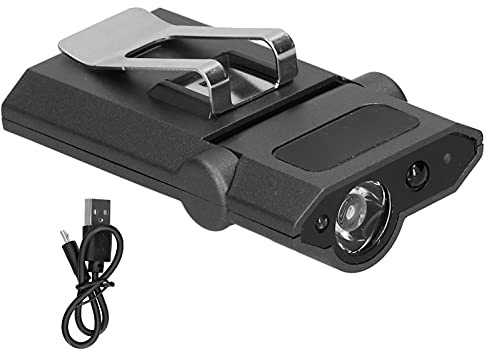 Clip-Stirnlampen, LED-Clip-on-Cap-Lichter USB Wiederaufladbare Kappen-Taschenlampe Clip Ultrahelle Freisprech-Hut-Licht-Taschenlampe Stirnlampe für Camping Angeln Bergsteigen Wandern | Ultrahelle Clip-Stirnlampe mit 120° verstellbarem Winkel USB-Wiederaufladung, wasserdicht für Angeln und Camping